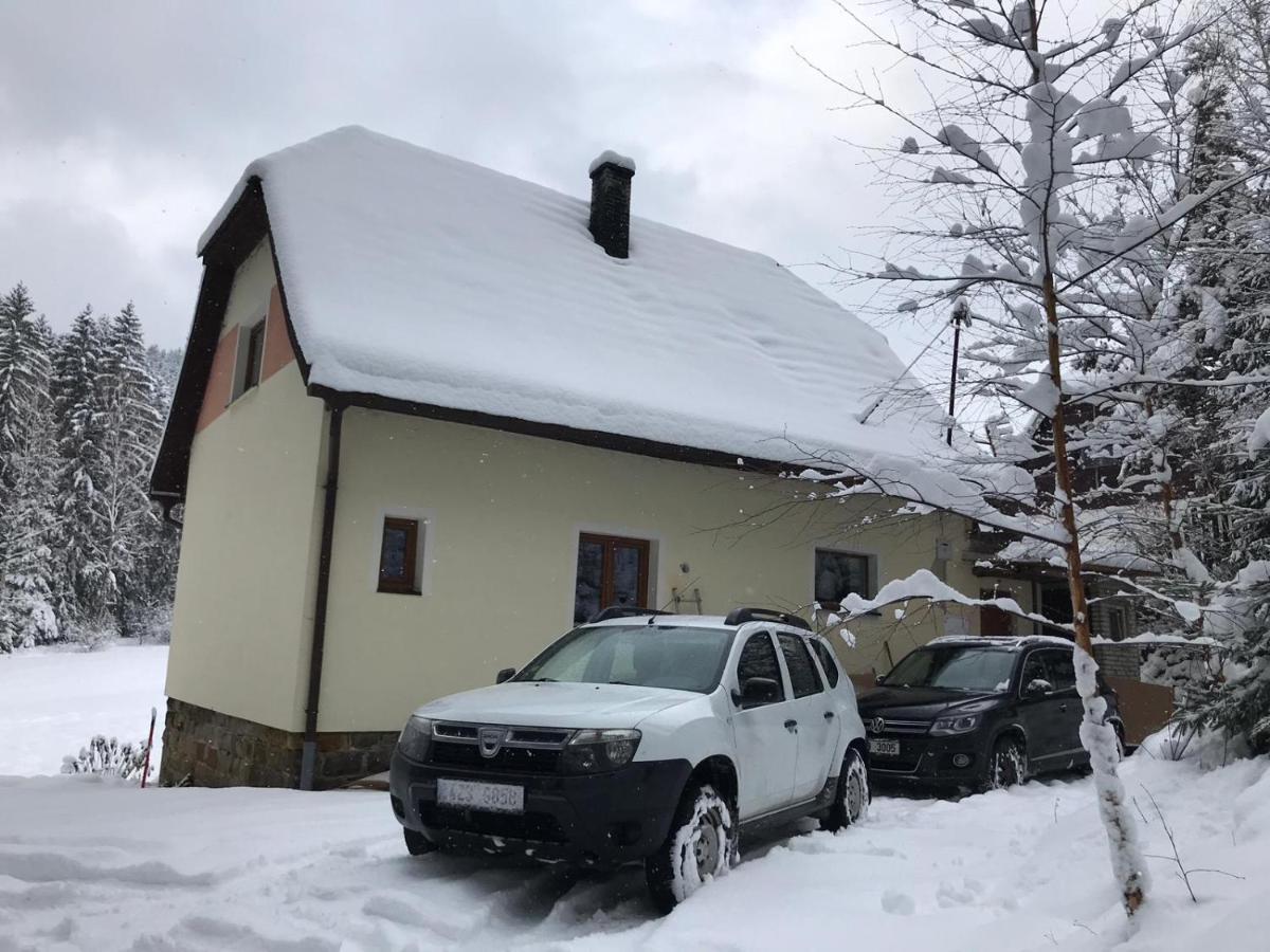Chalupa Horní Bečva Buitenkant foto